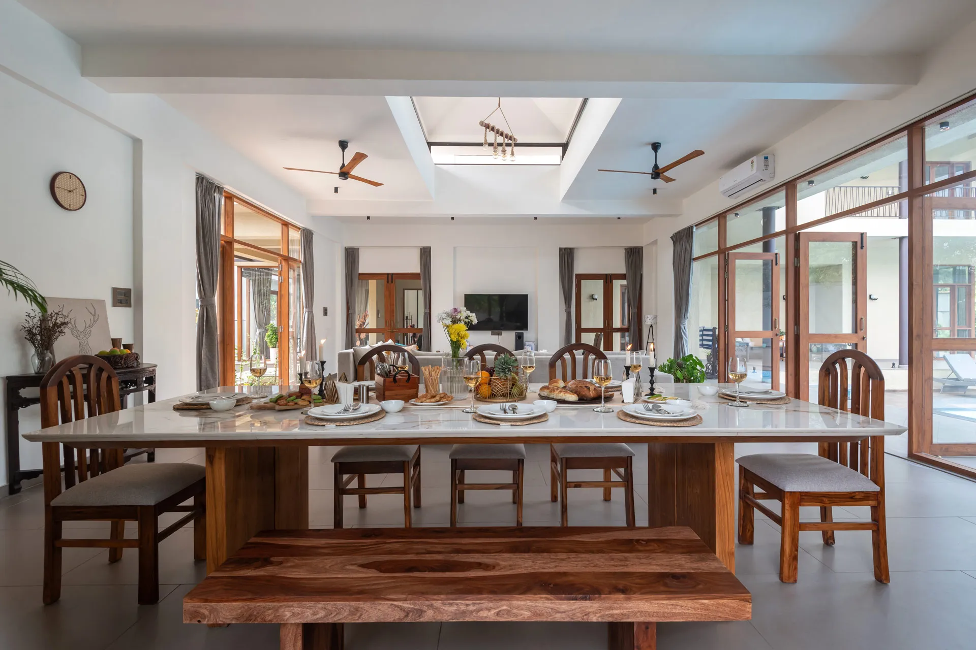 Casa Frangipani Alibaug | 6-Bedroom Private Pool Villa with Lawn & BBQ