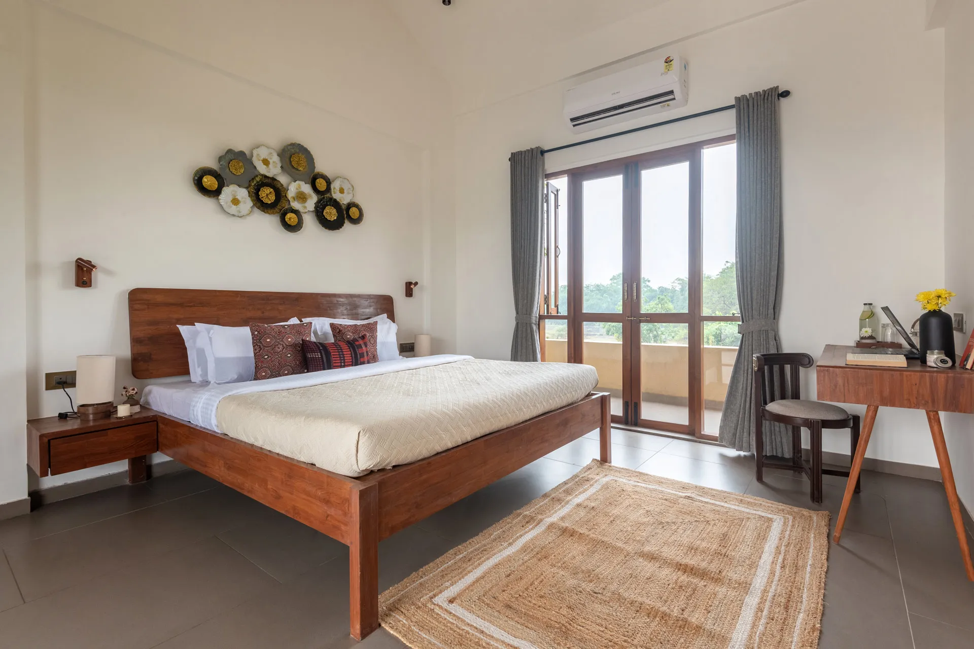 Casa Frangipani Alibaug | 6-Bedroom Private Pool Villa with Lawn & BBQ