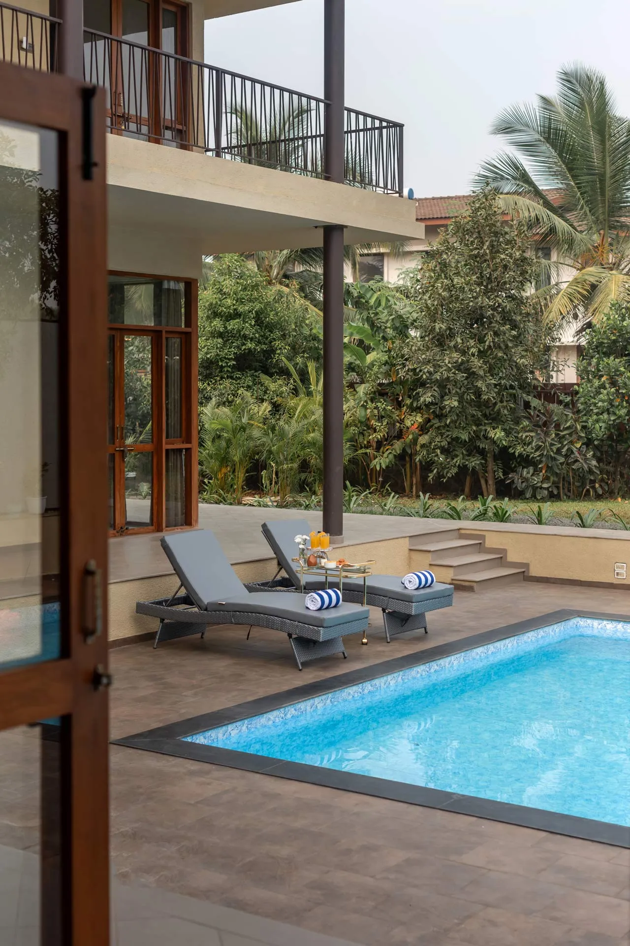 Casa Frangipani Alibaug | 6-Bedroom Private Pool Villa with Lawn & BBQ